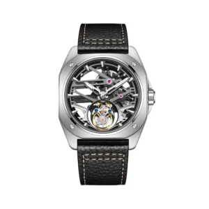 aesop luxury tourbillon watch for men mechanical fashion watches waterproof skeleton tourbillon movement sapphire square case a 2