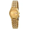 seiko | series 5 automatic gold dial ladies watch syma04