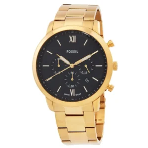 fossil | neutra chronograph quartz black dial men's watch fs6093