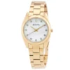 bulova | surveyor quartz crystal ladies watch 97p172