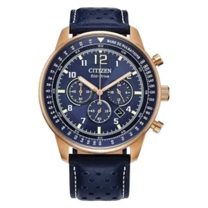 citizen | eco drive chronograph blue dial men's watch ca4503 00l