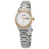 citizen | quartz white dial ladies watch eq0596 87a
