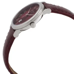 tissot | carson premium quartz red dial ladies watch t122.210.16.373.00
