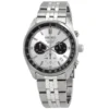 seiko | motorsports chronograph quartz white dial men's watch ssb425p1