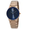 citizen | eco drive blue dial rose gold tone men's watch au1066 80l