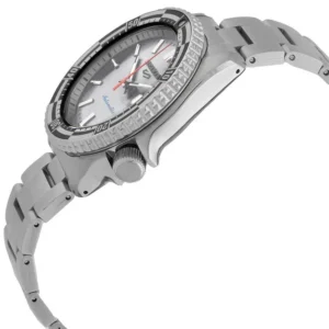 seiko | 5 sports automatic silver dial men's watch srpk09k1