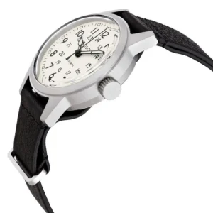 bulova | hack automatic ivory dial men's watch 96a246