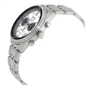 seiko | motorsports chronograph quartz white dial men's watch ssb425p1